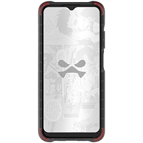 Image of Ghostek COVERT Samsung A03s Case with Clear Slim Fit Design and Anti-Slip Grip Bumper Premium Shockproof Protection Thin Protective Phone Cover Designed for 2021 Samsung Galaxy A03s (6.5 Inch) (Smoke)
