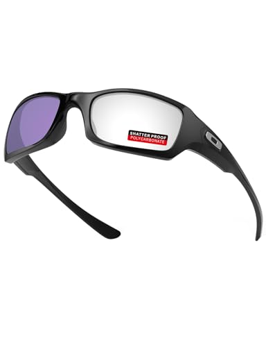 Image of PRO+ Polycarbonate Replacement Lenses & Nose Pads for Oakley Fives Squared(4+1) OO9238 Sunglasses