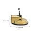 Heavy-Duty Floor Fixer Tool, Iron Laminate Suction Cup Fixer with Felt Pad, Floor Repair Tool, Vacuum Tile Slat Grabber for Wood Vinyl Composite Groud Repair, Gold, 11.8x11.8x5cm