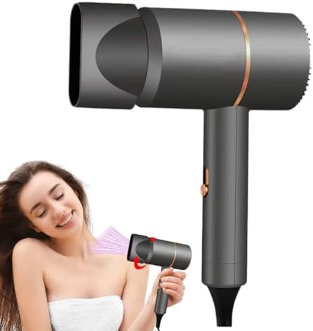 Secador Cabelo Viagem 1200W Leve Potente com Bico (110V)