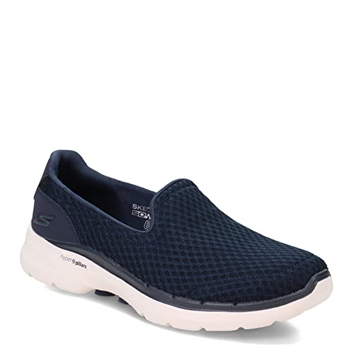 Skechers Skechers Women's Go Walk 6 - Big Splash, Navy/White, 5
