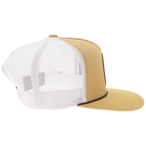 Image of HOOEY Spur Adjustable Snapback Hat - High Profile 5-Panel Breathable Mesh Baseball Cap, Trucker Hat for Men and Women
