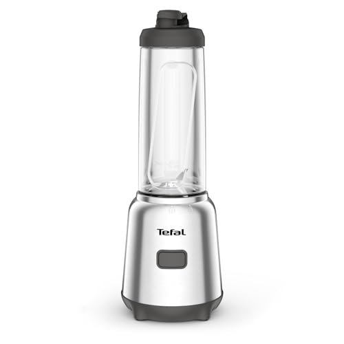 Tefal Mix und Move Mini-Standmixer, 300 Watt, 2 Flaschen To-Go in Premium Tritan, kompaktes Design,...
