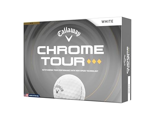 キャロウェイ CHROME TOUR ◆◆◆ ボール 2026年モデル [ホワイト]