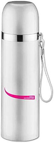 YupooHaoPL Stainless Steel Mug Dynamics Sport Line Drill Instructor 1c V2 Custom Vacuum Cup, 16-Ounce, White