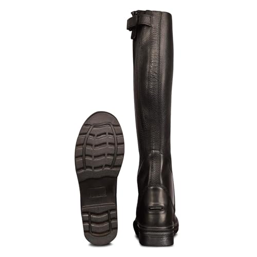 Image of Ovation Women's Moorland II Highrider Tall Riding Boot - Full-Grain Leather Waterproof Breathable Side-Zip Equestrian Boots