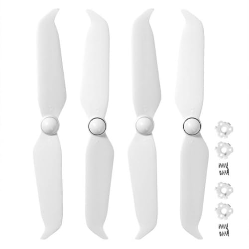 4 Piezas Conjunto de hélice de bajo Ruido con Base de liberación rápida Compatible con Accesorios de Drones Phantom 4 Pro y V2.0