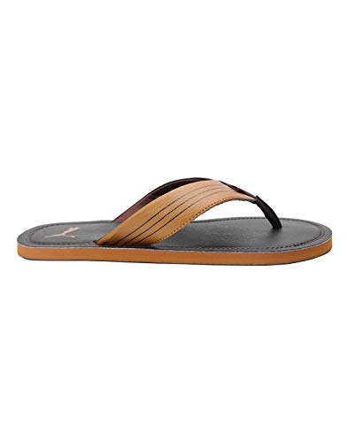 Image of Puma Men's Blink Duo Idp Chocolate Brown-Buckthorn Brown Slippers - 7 UK (40.5 EU) (8 US) (19103310 7)
