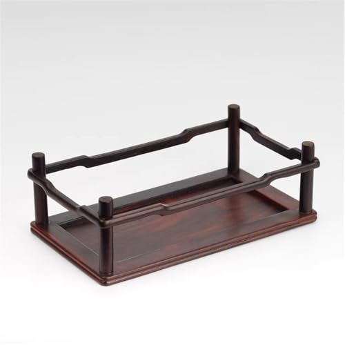 Base de bonsaï en bois rectangulaire 23 cm pour protéger vos meubles