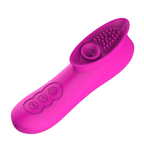 JINZHI 12 Frequencies Waterproof RechargeableSucking Vibrantings Oral Simulator for Women