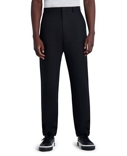 KARL LAGERFELD Men's Linen Blend Dress Pant