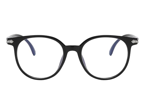 Image of OWL Blue Light Blocking Glasses for Women and Men - Retro Round Eyewear Anti Eyestrain Eyeglasses, UV Glare Filter Eyewear