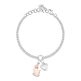 Morellato Mascotte Bracciale Donna in Acciaio, Cristalli - SAVL11