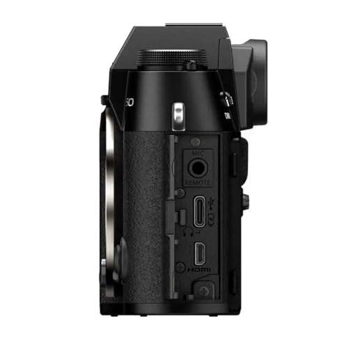 Image of Fujifilm X-T50 40 MP APS-C X-Trans Sensor|Retro Style mirrorless Camera|4k /6.2k vlogging|High Speed Recording FHD 240fps - Black