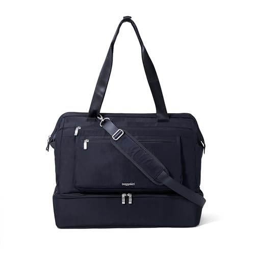 Modern Weekender - Lightweight 18'x15.7'x9.4' Duffel Carry-on Travel Bag for Women