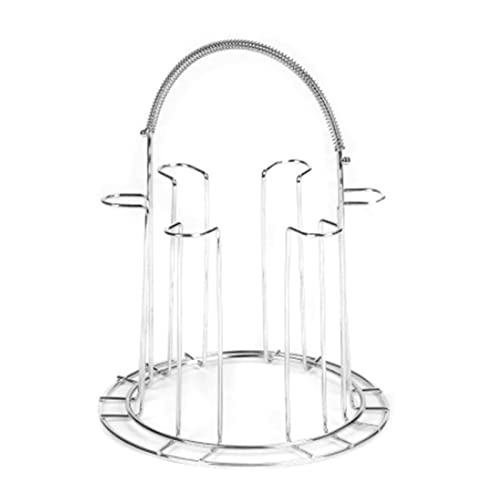 Generic Supporto per bicchieri d'acqua in acciaio inox, acciaio inox, per uso domestico, per feste