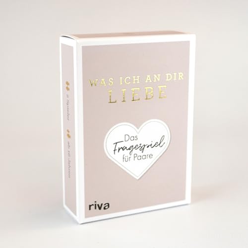 Was ich an dir liebe – Das Fragespiel für Paare: Das Original. Tiefgründige und unterhaltsame Fragen für eine glückliche Beziehung. Geschenkidee zu Hochzeit, Jahrestag, Valentinstag