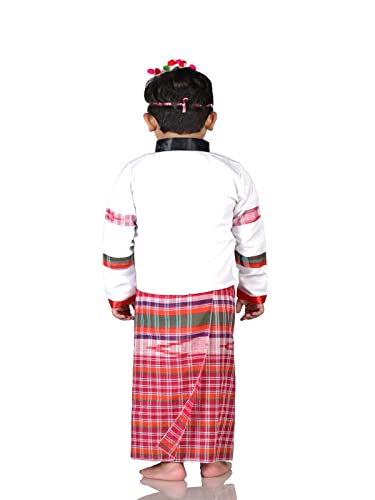 Image of BookMyCostume Mizoram Indian Eastern State Folk Costume - Male 8-10 years