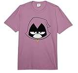 DC Comics Teen Titans Go! Raven Big Face Comfort Colors Adult Heavyweight T-shirt