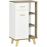 MULTIFUNCIONAL: Puedes usarlo en el baño para guardar toallas y jabones, en la cocina, en la entrada, o incluso en el dormitorio para guardar ropa, bolsos, entre otros. El diseño de columna auxiliar de baño lo convierte en una solución perfecta en casi cualquier habitación de tu hogar, ¡la elección es tuya!