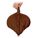 【Amazon.co.jp 限定】 キャプテンスタッグ(CAPTAIN STAG) 自転車 サドルカバー 防水 めくりなせや ママチャリ用 ブラウン Y-7830 サドル幅29-35cm、サドル長さ29-34cm