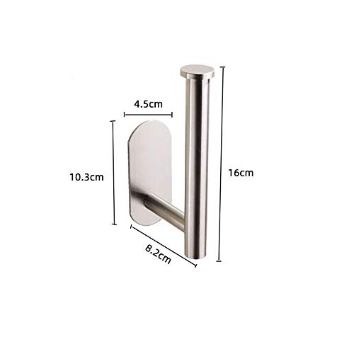 YUEMING Porta Carta Igienica,Acciaio Inox Porta