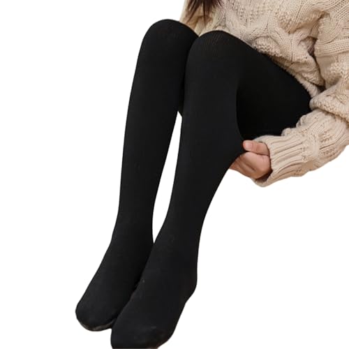 Tights, Stylish Kids Tights Warm and Fashionable Thickened Children's Pantyhose Invisible Vertical Thin Stockings