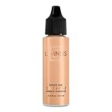 Luminess Air Silk 4-In-1 Airbrush Foundation- Foundation, Shade 060 (.5 Fl Oz) - Sheer to Medium Coverage - Anti-Aging Formula Hydrates and Moisturizes - Professional Makeup Kit for Cordless Air Brush