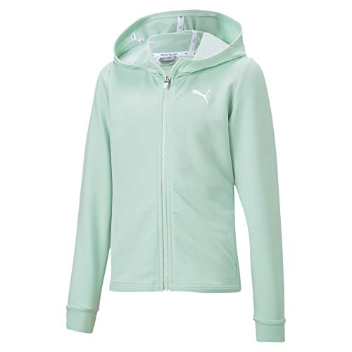 Preisvergleich Produktbild PUMA Modern Sports Mädchen Sweatjacke mit Kapuze Mist Green 140