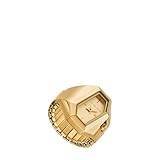 Anillo reloj Michael Kors MK7613 Suri de acero inoxidable en color dorado para mujer