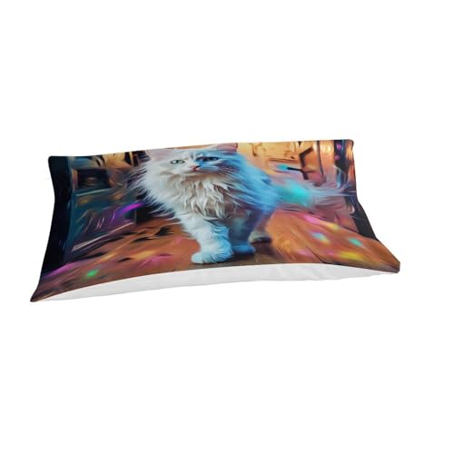 Housse de couette 135x200 Ragdoll avec 2 taies d'oreiller zippées - 5