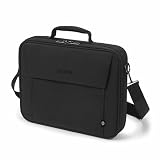 Dicota Eco Multi Base 14 15.6 – umweltfreundliche Notebooktasche mit Schutzpolsterung, schwarz