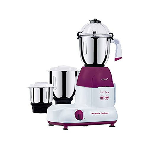 Orpat Mixer Grinder - 800 W- Kitchen Gold - Cranberry
