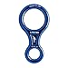 Fusion Climb Aluminum Figure 8 Descender Blue Heavy Duty