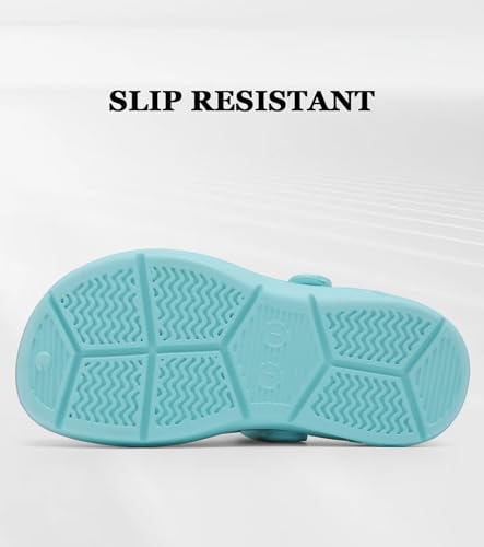 Image of Kids Girls Boys Clogs Garden Shoes Toddler Slip on Sandals Children Water Shower Beach Pool Slippers