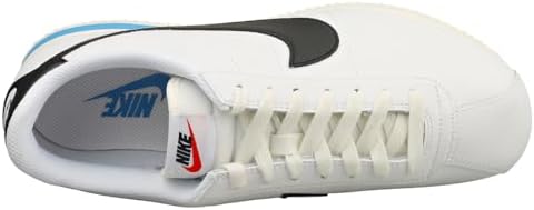 Nike Men's Cortez '23 shoe, White/Black/Light Photo Blue/Sail, 10 | Image 7