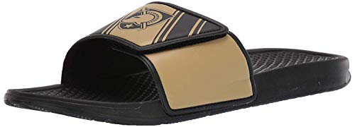 FOCO Sandalias deportivas con logotipo del equipo de la NBA para hombre