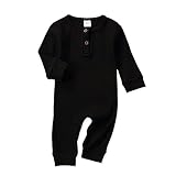 Newborn Baby Boy Girl One Piece Romper Jumpsuit Solid Ribbed Baby Boy Clothes Onesies Outfits
