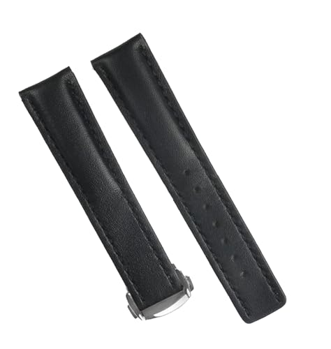 Correa de reloj de cuero auténtico hecha para pulseras GTR y Gear S3