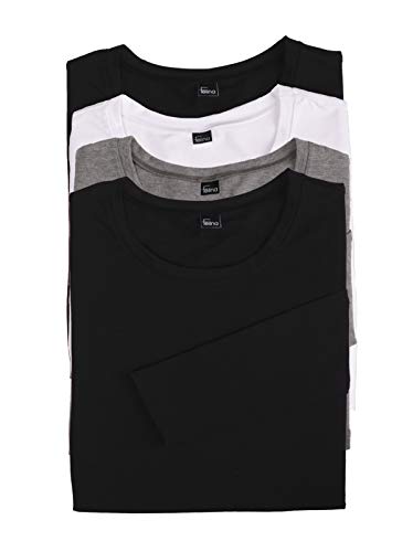 Felina | Key Item Long Sleeve Crew Neck Tee | Cotton & Modal | 2-Pack