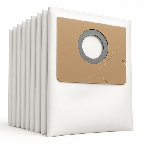 10 Sacs filtrants pour aspirateurs en non-tissé pour Kärcher NT 35/1 (AP, ADV, Tact, te,..) Alternative Sachet à 6.907-479.0/69074790 de Aspirateur Microsafe en Non-Tissé ®