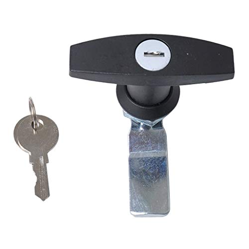 BINBAL Zinc Alloy T-Handle Garage Door Lock #TOP1