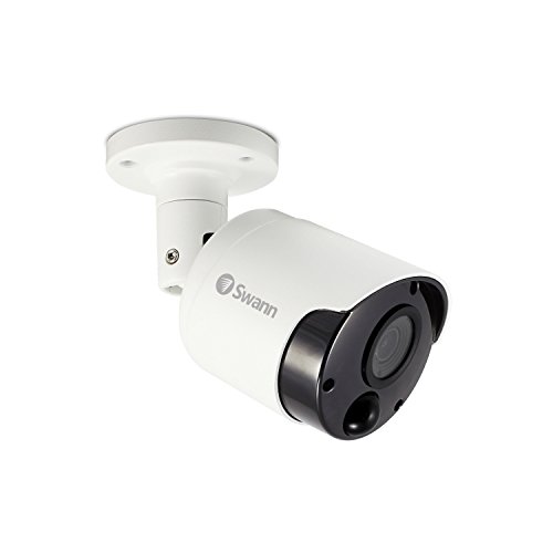 Swann Wired Pir Bullet Security Camera, 5Mp Super Hd Surveillance Cam With Infrared Night Vision, Thermal, Heat & Motion Sensing, Add To Dvr With Bnc, Swpro-5Mpmsb #TOP4