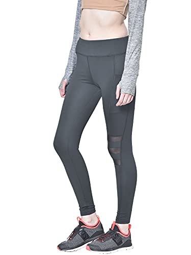 Image of CHKOKKO Women's High Rise Regular Fit Polyester Blend Sports Leggings (JSSTIGHT)