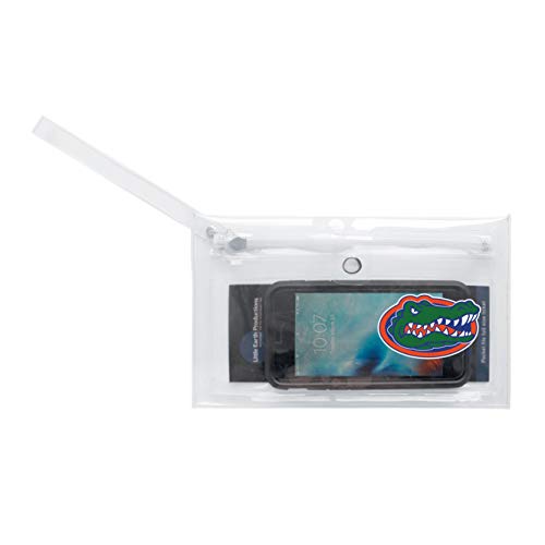 Image of Littlearth - LIWXY NCAA Florida Gators Unisex Ncaancaa Ticket Wristlet, Clear, 9 inch by 5.25 inch