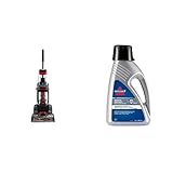 BISSELL ProHeat 2X Revolution | Upright Cleaner | Carpets Dry in About 30 Minutes | Titanium/Red Berends & Wash & Protect Pro Formula | For Use with All Leading Upright Carpet Cleaners |1089N - Image 1
