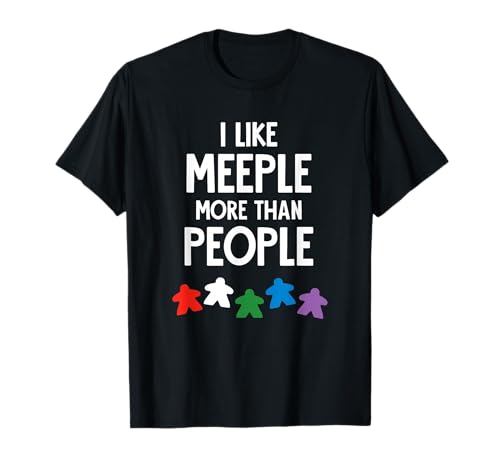 Funny Meeple, Board Game T Shirt T-Shirt