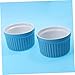 BESPORTBLE 2pcs Ceramic Pet Bowl Round Feeding Dish for Hamsters Rabbits and Animals Lightweight Easy to Color Pet Feeder for Wet and Dry Food
