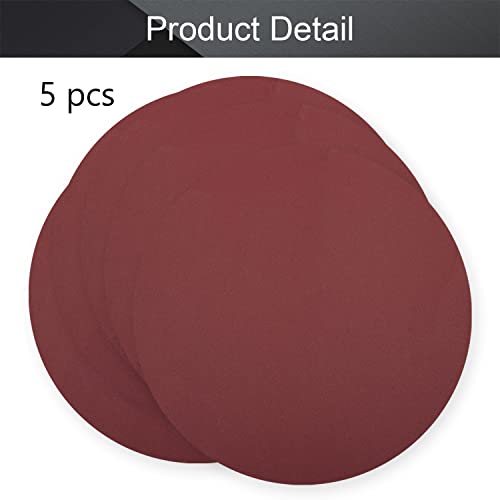 Utoolmart - Carta vetrata a disco con retro