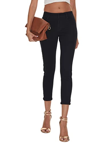 LICTZNEE Jeans for Womens, Skinny Denim Stretchy Ankle Jeggings Butt Lifting Pants with Pockets2